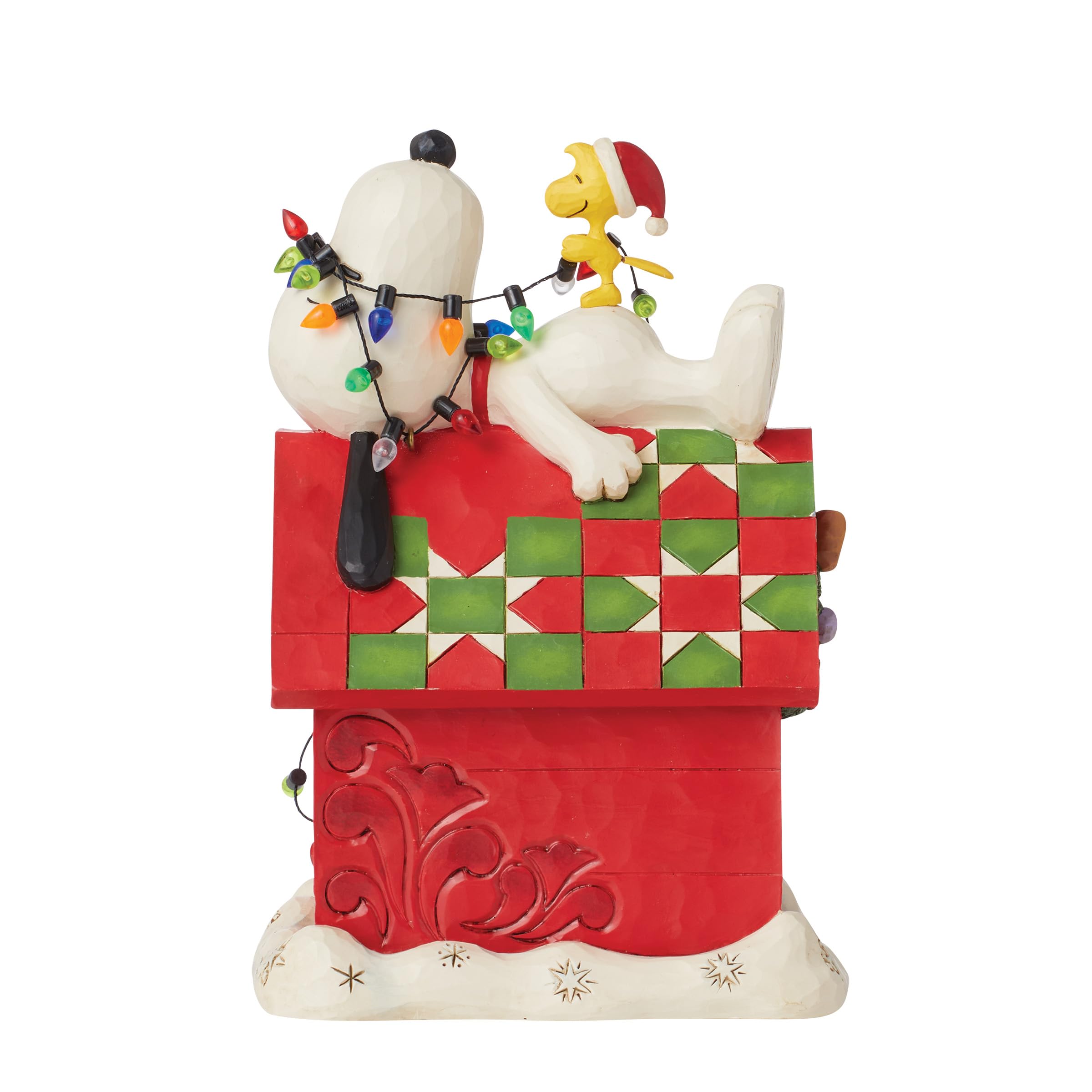 Amazon.com: Enesco Peanuts by Jim Shore Snoopy's Dog House